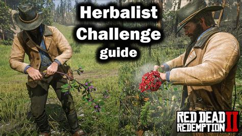 rdr2 herbalist challenge.